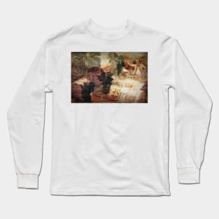 Old World Red Wine Grapes Long Sleeve T-Shirt